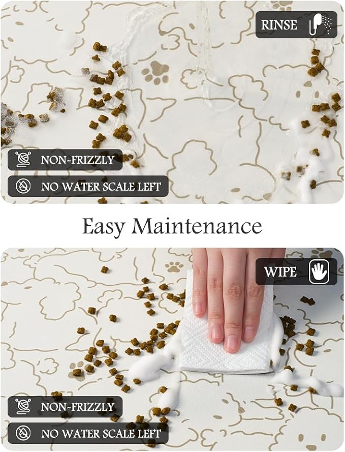 Pet Feeding Mat-Absorbent Dog Mat - Image 4