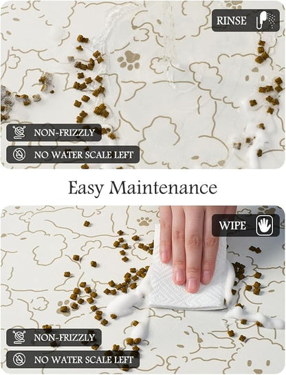 Pet Feeding Mat-Absorbent Dog Mat - Image 4