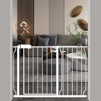 Extra Wide Baby Gate 14.17in Wide Extensions Walk Through Baby Gate Pressure - Image 5