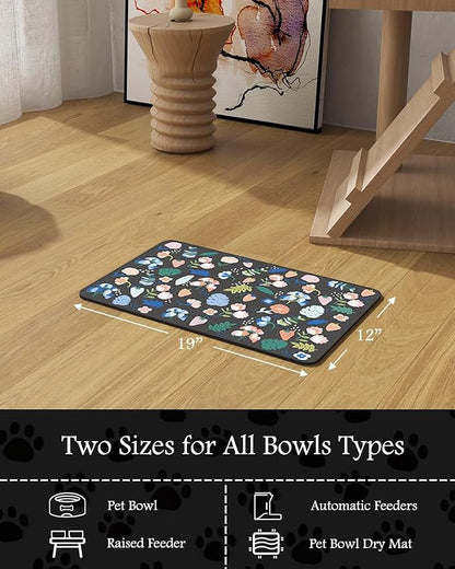 Pet Feeding Mat-Absorbent Dog Mat - Image 7