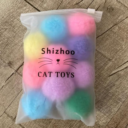 Premium Soft Pom Pom Balls for Kittens - Image 4