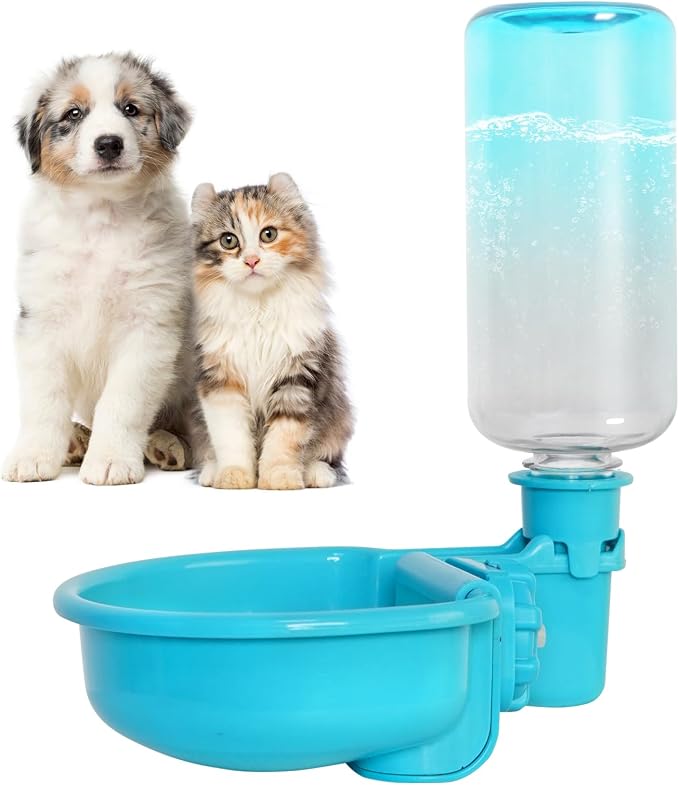 VANNON 16oz Pet Water Bottle, Gravity Dog Water Bowl Dispenser by Vannon