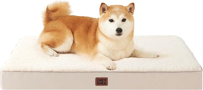 EHEYCIGA Orthopedic Dog Beds for Large Dogs by EHEYCIGA