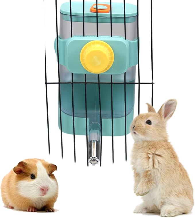 PODOO 24oz No Drip Bunny Water Feeder, Rabbit Water Dispenser, Hanging by PODOO