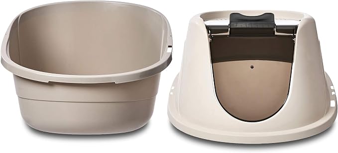 Amazon Basics No-Mess Hooded Enclosed Cat Litter Box - Image 5