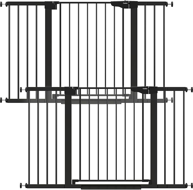 Cumbor 2 Pack 29.7"-51.5" Extra Wide Baby Gate by Cumbor