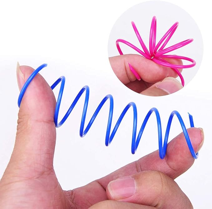 Andiker Interactive Cat Spiral Creative Spring Toy to Kill Time and Keep Fit - Image 3