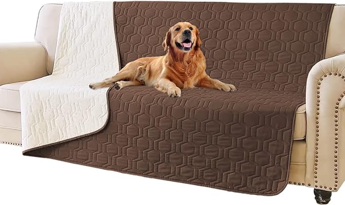 Waterproof and Anti-Slip Dog Bed Cover and Pet Blanket Sofa Pet Bed Mat ，car by TcksstexFauxFurDogBedCover