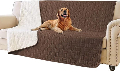 Waterproof and Anti-Slip Dog Bed Cover and Pet Blanket Sofa Pet Bed Mat ，car by TcksstexFauxFurDogBedCover