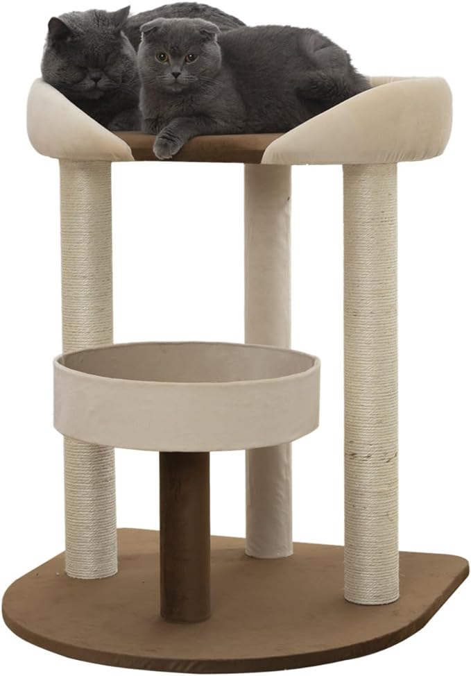 SHENGOCASE Modern Cat Tree Tower by SHENGOCASE