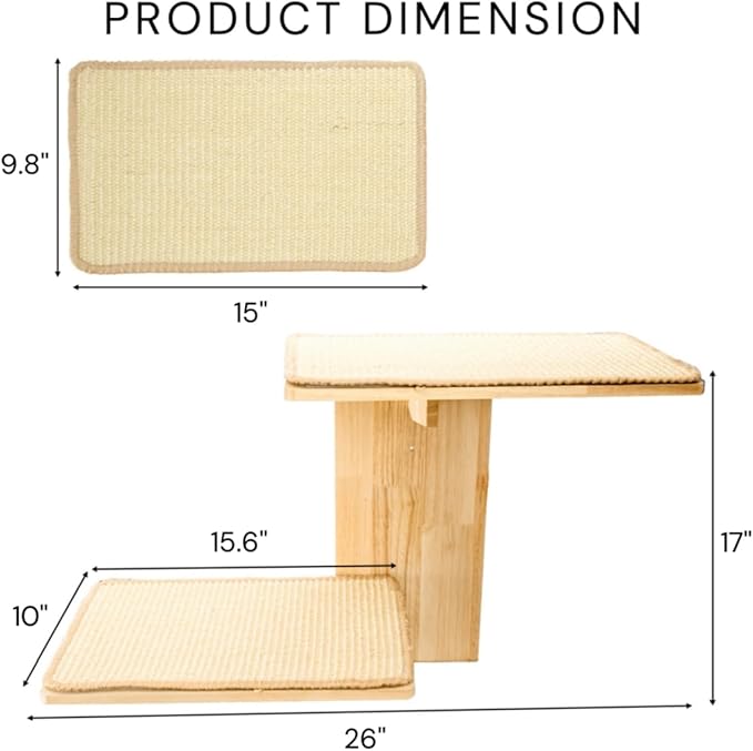Cat Wall Shelves, Wall Mount Adult Cat Tree - Image 2
