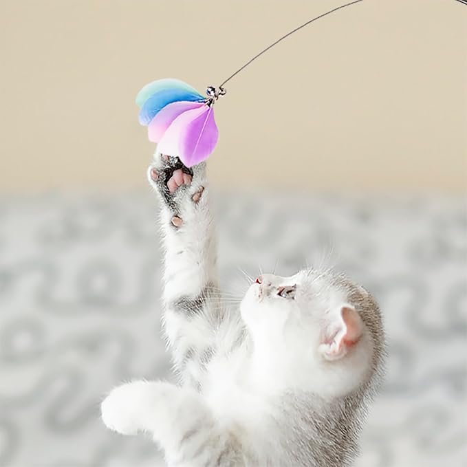 JXFUKAL Cat Feather Toy Refills - Image 2