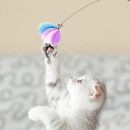 JXFUKAL Cat Feather Toy Refills - Image 2