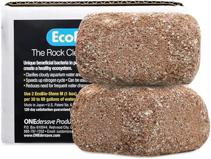 Aquarium Stone for Natural Water Clarification and Odor Removal Featuring by EcoBio-Block
