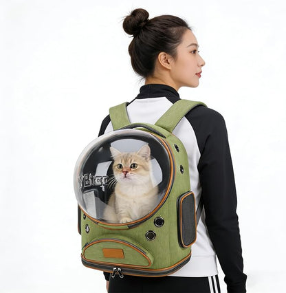 Cat Backpack Carrier, Breathable Cat Carrier Large Space Bubble Pet Backpack - Image 4