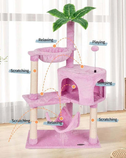 KIYUMI Cat Tree Cat Tower Condo - Image 2