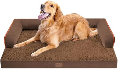 Large Dog Bed Orthopedic Washable by Mekiy