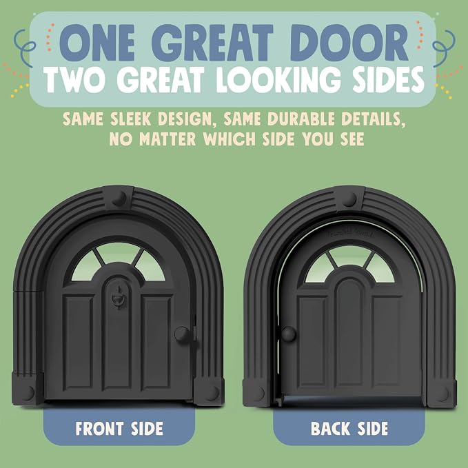 Purrfect Portal Meow Manor® Cat Door Interior Door - Image 5