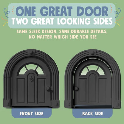 Purrfect Portal Meow Manor® Cat Door Interior Door - Image 5