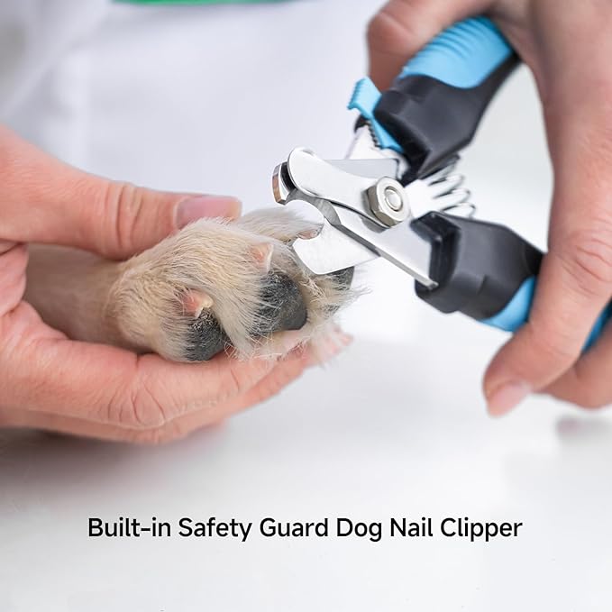 5-in-1 Pet Grooming Kit: Deshedding Rake, Nail Clipper, Grooming Gloves & - Image 3