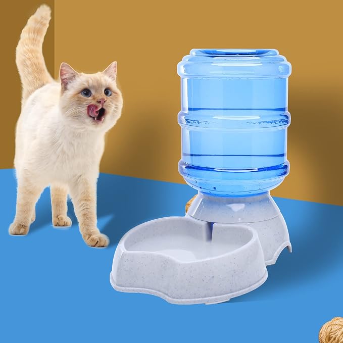 Pet Water Dispenser Automatic for Dogs Cats, Gravity Refill, Self Feeding for - Image 7