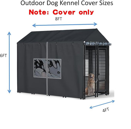 Outdoor Dog Kennel Cover - Image 2