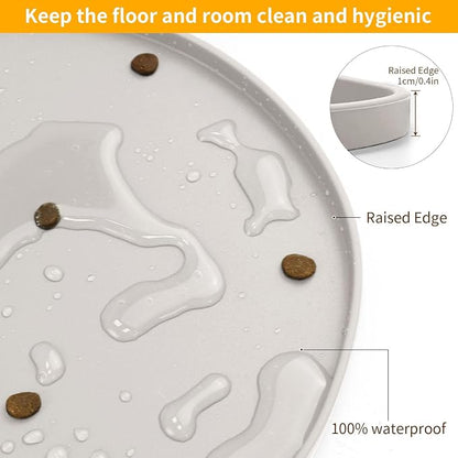 Ptlom Dog Food Mat Anti-Slip Dog Bowl Mats - Image 5