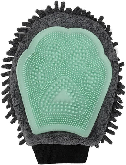 Dual Sided Pet Grooming Glove by Natunofu
