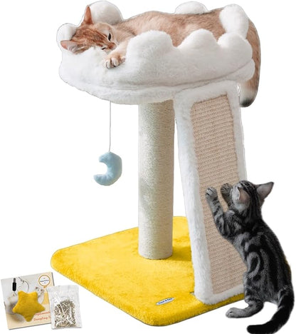 Happi N Pets New Cloud Cat Tree Tower, Cat Scratching Post by HappiNPets