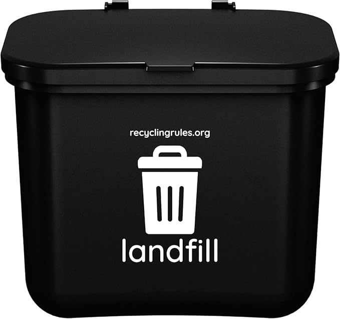 Hanging Wastebasket for Trash by RecyclingRules