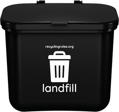 Hanging Wastebasket for Trash by RecyclingRules