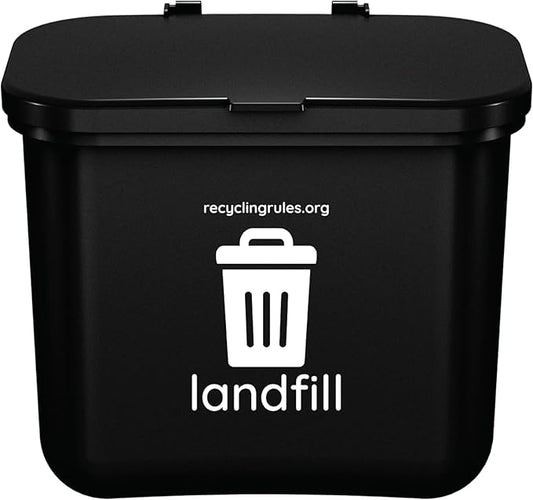 Hanging Wastebasket for Trash by RecyclingRules