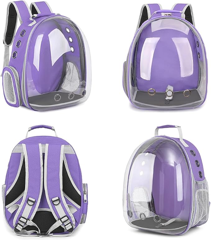 Pet Backpack Carrier, Bubble Backpack Cat Carrier, Pets and Small Dogs - Image 6