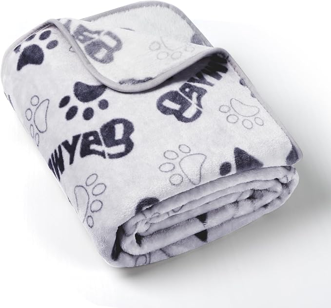 Dog Blanket, Premium Soft Dog Blanket Washable, 41x31inch Puppy Essentials Dog by Gowyeg