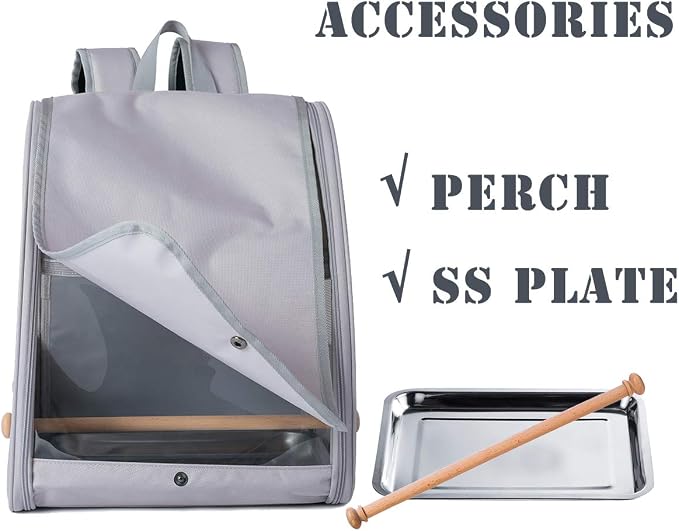 Bird Backpack, Bird Travel Carrier - Image 3