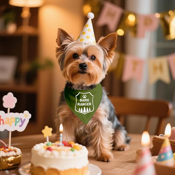 Funny Outdoor Dog Bandana, Puppy Scarf Photo Prop - Image 4