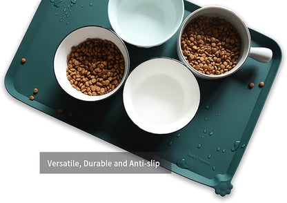 Hoki Found L Silicone Non Slip Pet Food Mats - Image 4