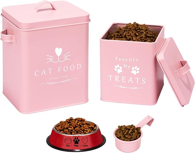 Meraki Home Cat Food Container and Treat Container by MerakiHome