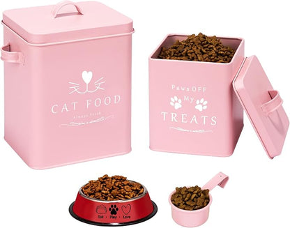 Meraki Home Cat Food Container and Treat Container by MerakiHome