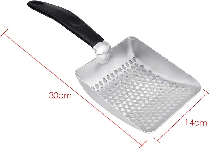 DS. DISTINCTIVE STYLE Cat Litter Scoop Deep Shovel Metal Sifter - Image 2