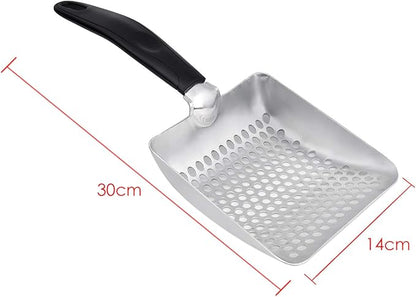 DS. DISTINCTIVE STYLE Cat Litter Scoop Deep Shovel Metal Sifter - Image 2