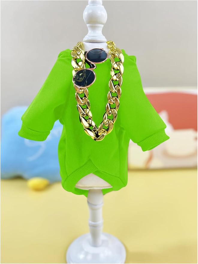 QWINEE 3Pcs Dog Hoodie Cat Apparel Dog Custume Set - Image 6