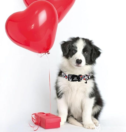Valentine's Dog Collar, UP URARA PUP Love Heart Adjustable Pet Collar - Image 5