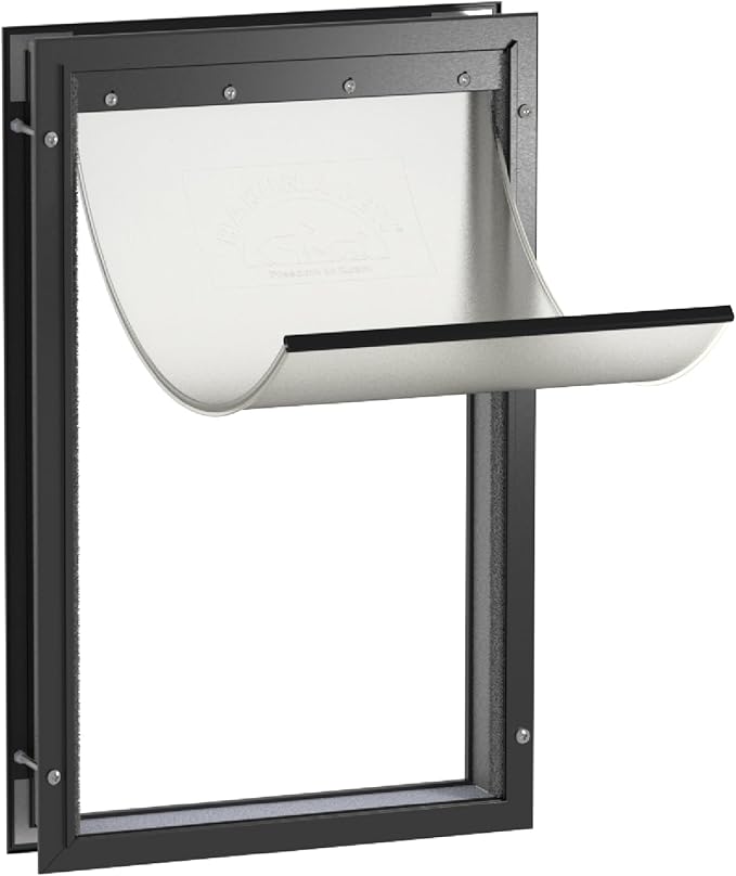 Hakuna Pets Deluxe Aluminum Pet, Cat and Dog Door by HakunaPets