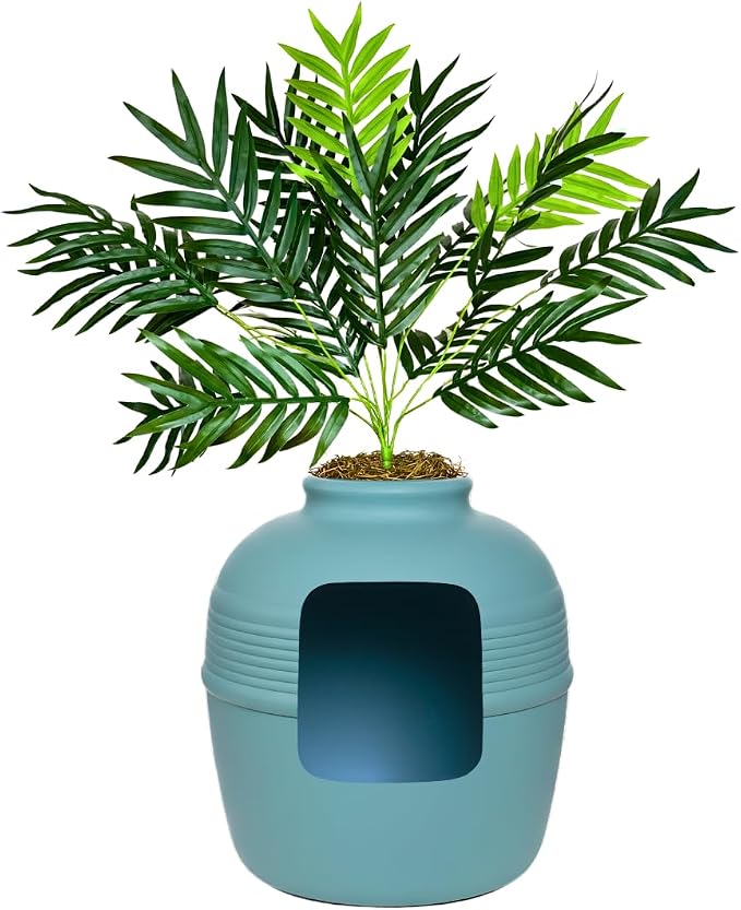 Good Pet Stuff Hidden Litter Box Planter, Decorative Cat Litter Enclosure by TheGoodPetStuffCompany