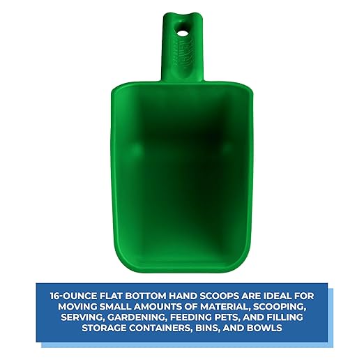 Vikan Remco 63002 Color-Coded Plastic Hand Scoop - Image 3