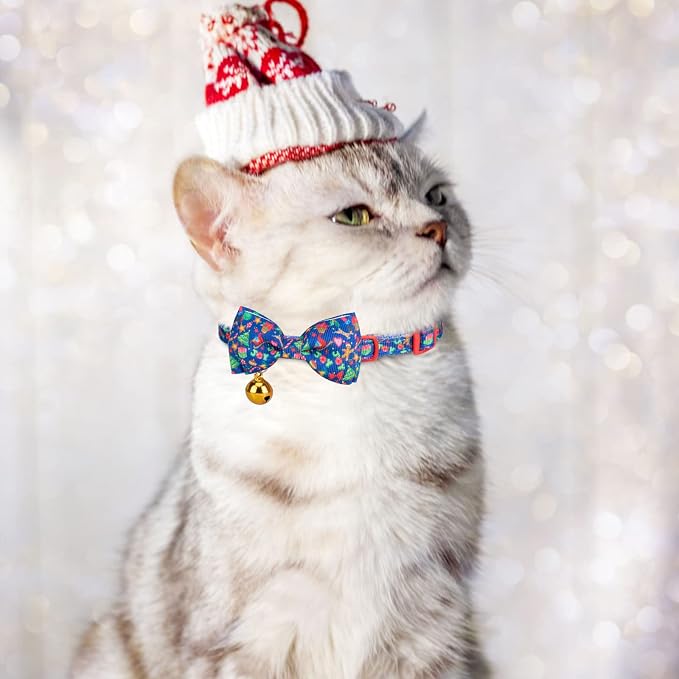 Christmas Breakaway Cat Collar - Image 2