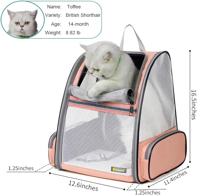Texsens Innovative Traveler Bubble Backpack Pet Carriers - Image 2