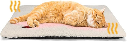Self Warming Cat Bed Self Heating Cat Dog Mat 24 x 18 inch Extra Warm Thermal by MoraPets