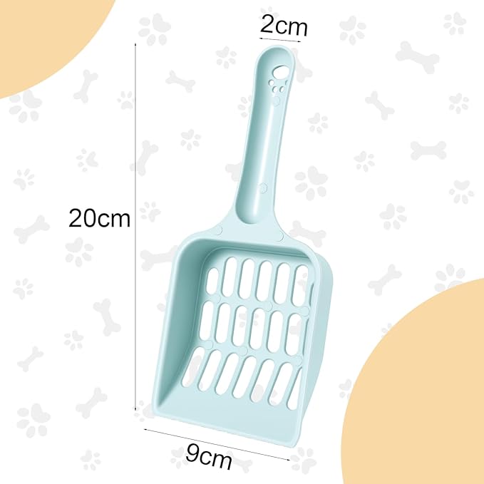 Cat Litter Scoop Litter Scooper Cat Scooper Deep Shovel Cat Litter Scoops Metal - Image 2